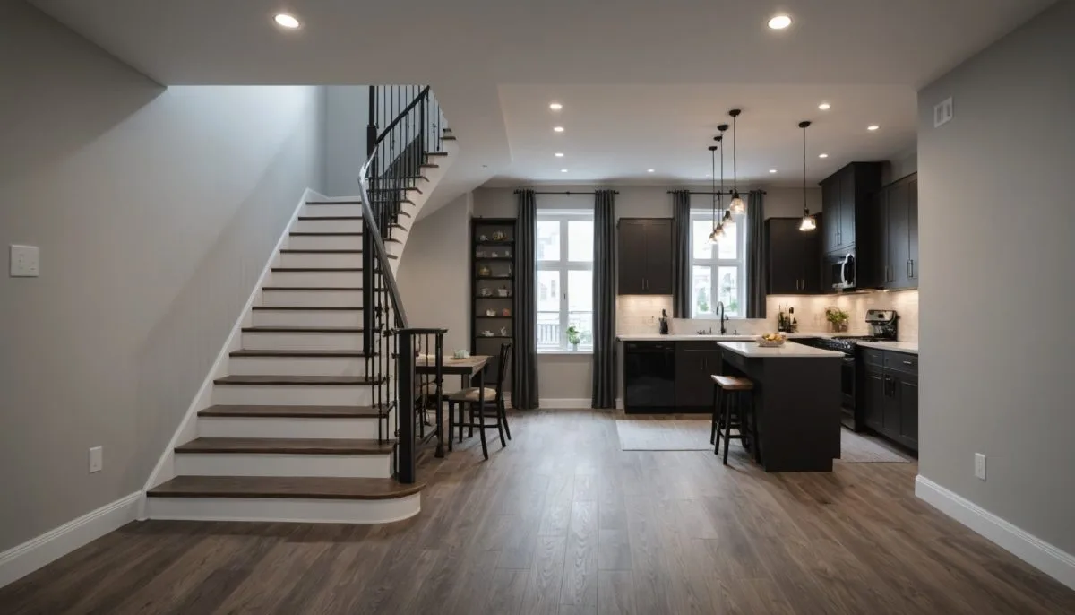 Rénovation d'un appartement avec des professionnels en action