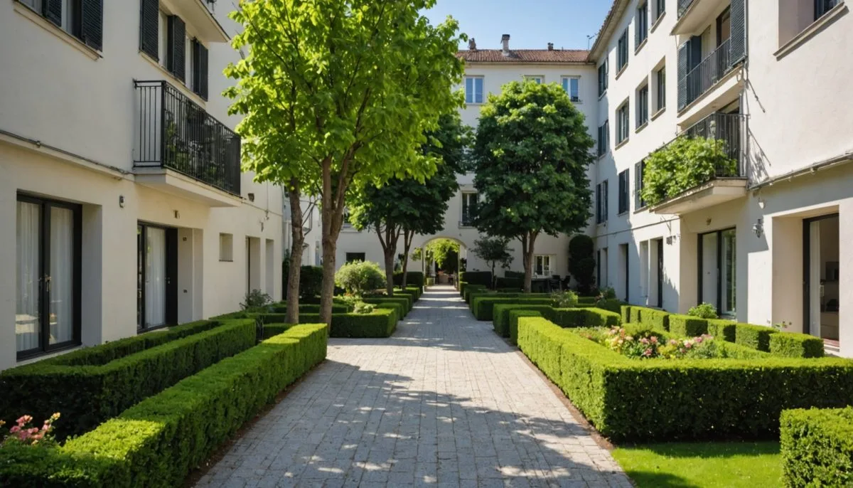 appartement avec jardin à Pau pour moments en plein air
