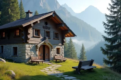 Maisons à vendre en Haute-Savoie avec panorama sur les montagnes
