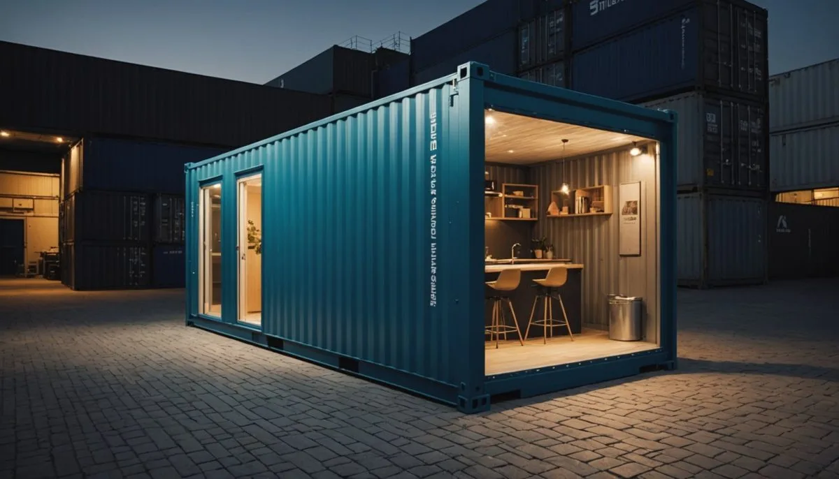 Container habitable de 20m² adapté pour divers usages pratiques