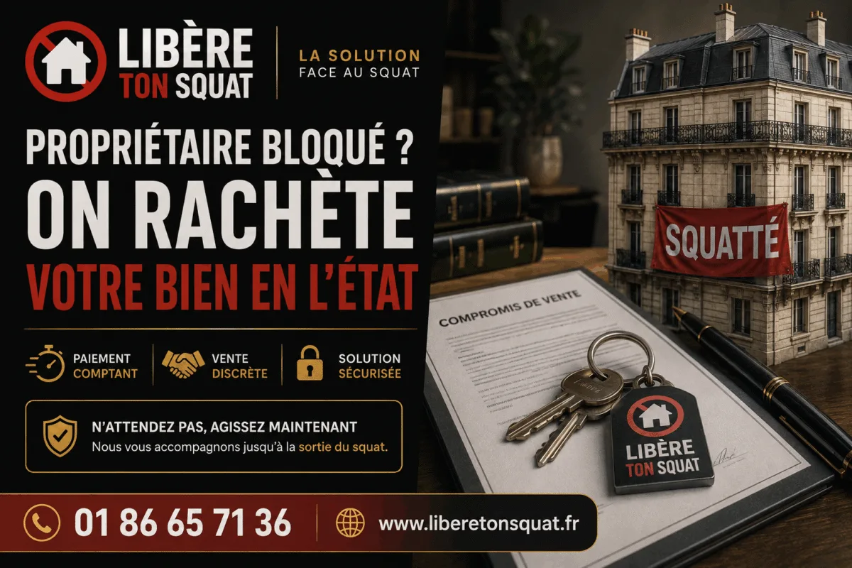 Bien occupé, squat ou loyers impayés : les recours du propriétaire